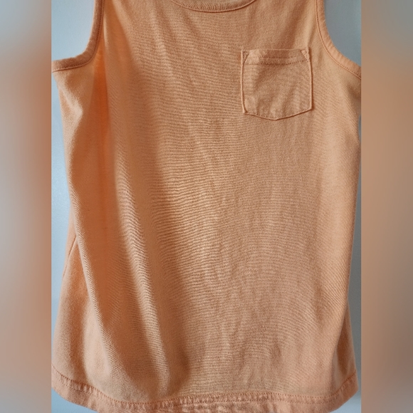 Sz6 Jumping Beans‎ Essential tank peachy orange Spring Summer Easter St Patricks - Picture 4 of 8